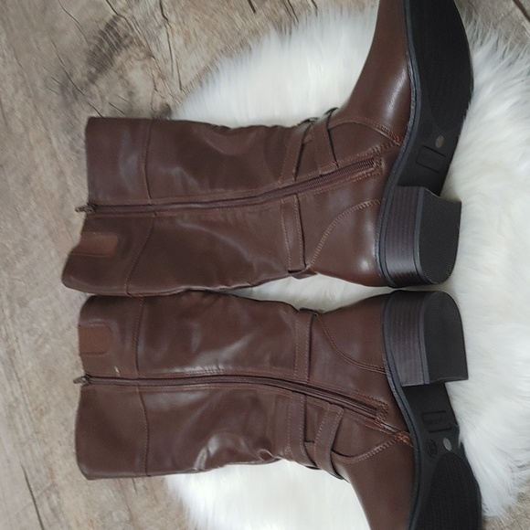 ARIZONA JEAN CO Denver Brown Knee High Boots. Size 8.5 - Picture 3 of 5